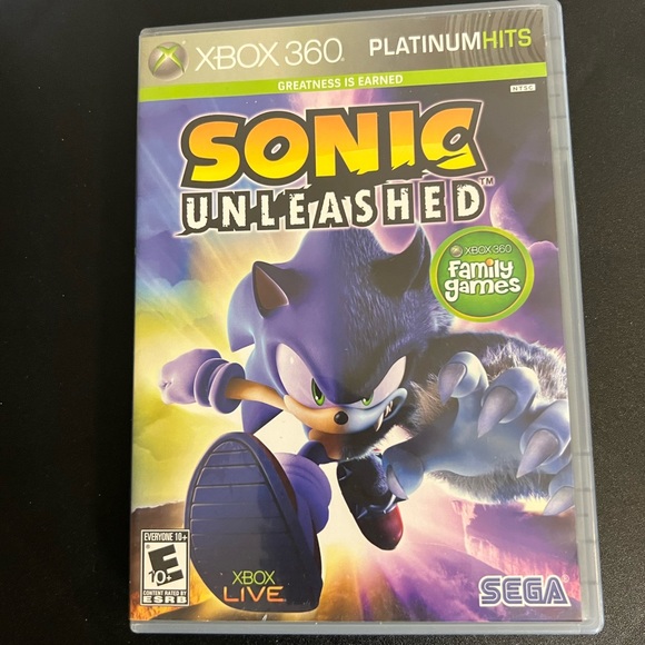 Sonic Unleashed (Platinum Hits) - Xbox 360